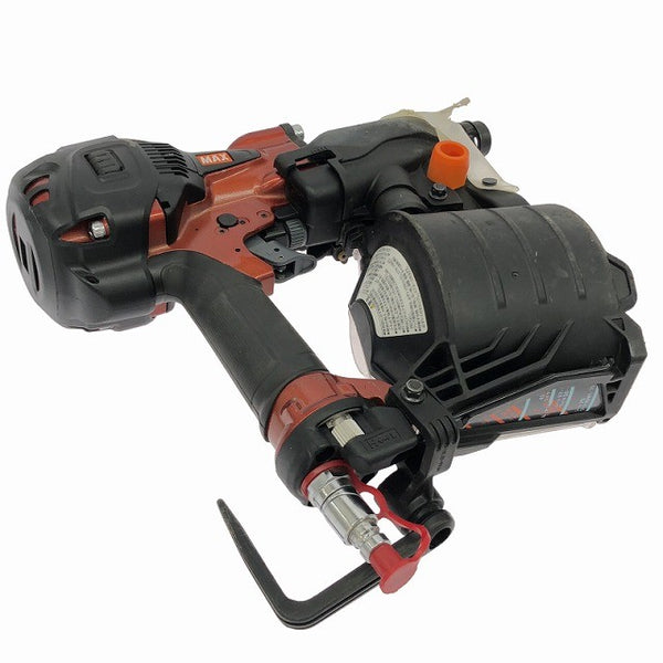 ☆中古品☆ MAX マックス 高圧コイルネイラ HN-75N2(D)-R マイスターレッド AEROSTAR/エアロスター 本体+パーツ+ケース133500 - 6