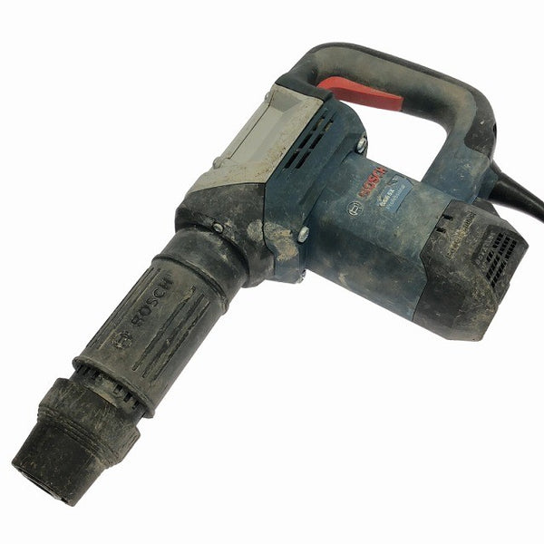 ☆中古品☆BOSCH ボッシュ 六角軸 破つりハンマー GSH5X アース棒アダプタ A-47276 ケース付 はつり機 ハツリ機137222 - 4