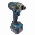☆中古品☆makita マキタ 14.4V 充電式インパクトドライバー TD138D 青/ブルー バッテリ1個(14.4V 3.0Ah) 充電器付 電動工具 - 3