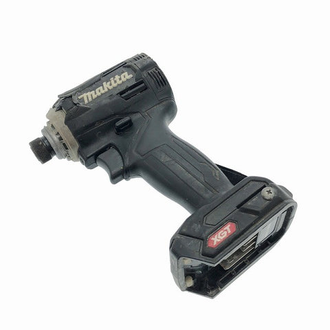 ☆中古品☆makita マキタ 40Vmax 充電式インパクトドライバー TD001G 黒/ブラック 本体のみ コードレス バッテリー式117185 - 0