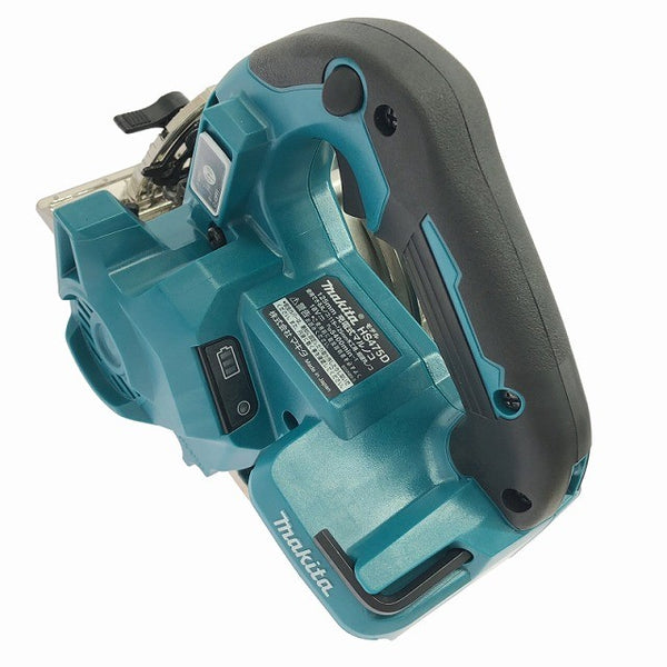 ☆未使用品☆makita マキタ 18V 125mm 充電式マルノコ HS475DRGX バッテリー2個(6.0Ah) 充電器 ケース付 無線連動対応 コードレス132219 - 5
