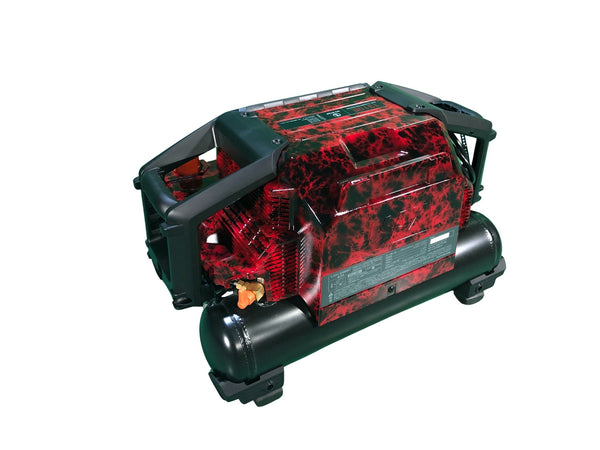 ☆未使用品☆MAX マックス 高圧 スーパーエアコンプレッサー AK-HH1310E ジュラシックレッド 100V 11L エアーコンプレッサー119099 - 6