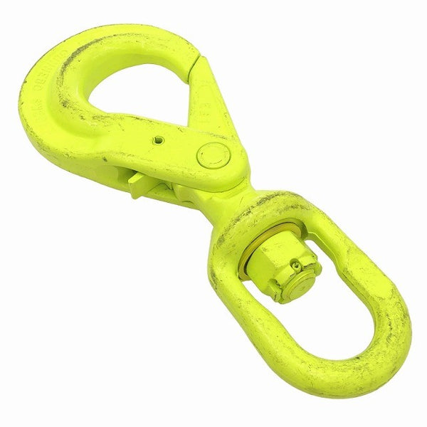 ☆美品4本セット☆MARTEC マーテック スイベルフック BKL-13-10 5.3ton ラッチロック ロッキングフック チェーンスリング用 吊り具117321 - 5