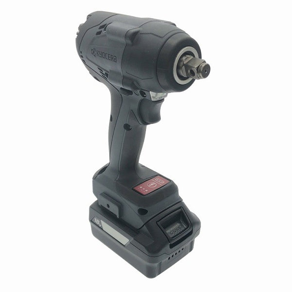 ☆美品☆kyocera 京セラ インパクトレンチ DIW183L5 バッテリ(18V5Ah)2個 充電器 ケース付き 充電式 コードレス119001 - 5