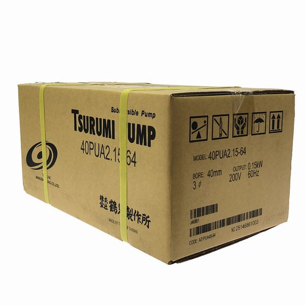 ☆未使用品☆鶴見製作所 TSURUMI PUMP ツルミポンプ 水中ハイスピンポンプ 40PUA2.15-64 200V 60Hz専用機127373 - 5