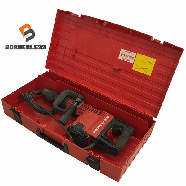 ☆中古品☆ HILTI ヒルティ 電動ハンマー TE805 ケース付 電動工具 コンクリートハンマー はつり ハツリ - 1