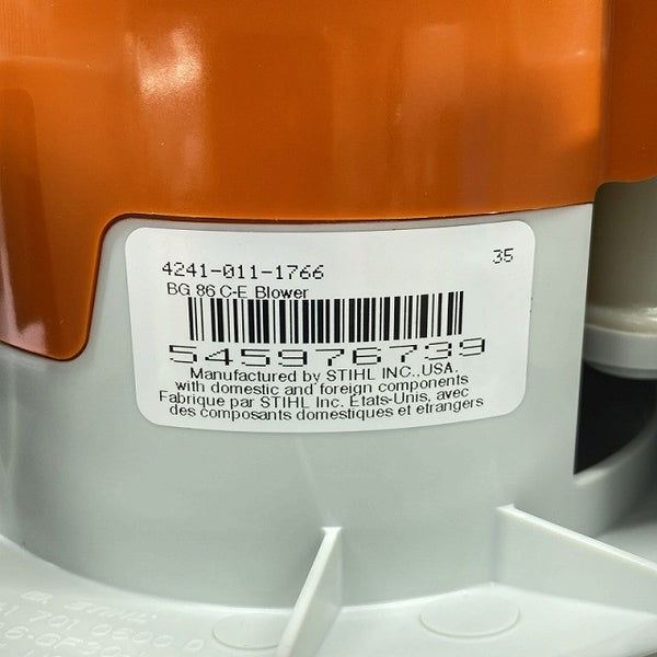 ☆未使用品☆ STIHL スチール エンジンブロワー BG86C-E エンジン工具 - 8