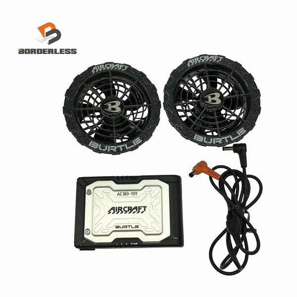☆中古品☆BURTLE バートル 19V エアークラフト専用バッテリー AC360 ファン AC370/371 ※充電器なし 空調作業服用 暑さ対策132590 - 1