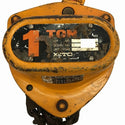 ☆中古品2個セット☆KITO キトー チェーンブロック M3形 CB010 荷重1.0ton/1ton 揚程2.5m 手動式 チェンブロック 吊り具 荷揚げ137279 - 8