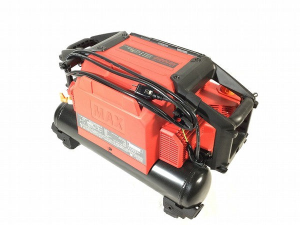 ☆未使用品☆MAX マックス 100V 11L 常圧/高圧 エアコンプレッサー AK-HL1310E2 AK98472 赤/レッド エアーコンプレッサー134961 - 5
