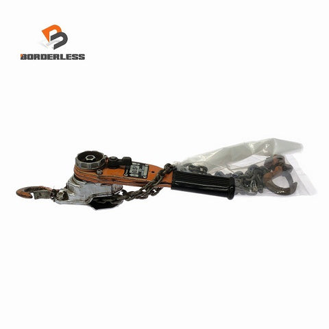 ☆中古品☆TRUSCO トラスコ 0.5t/0.5トン レバーホイスト 吊り上げ 荷締め 揚程1.5m131674