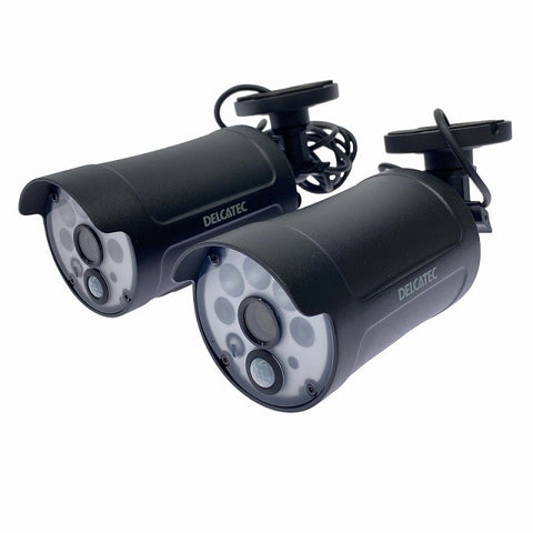 ☆未使用品☆DELCATEC センサーライト付 ワイヤレスフルHDカメラ&モニターセット WSS10M1CL 増設用フルHDカメラ WECA1付き128606 - 0