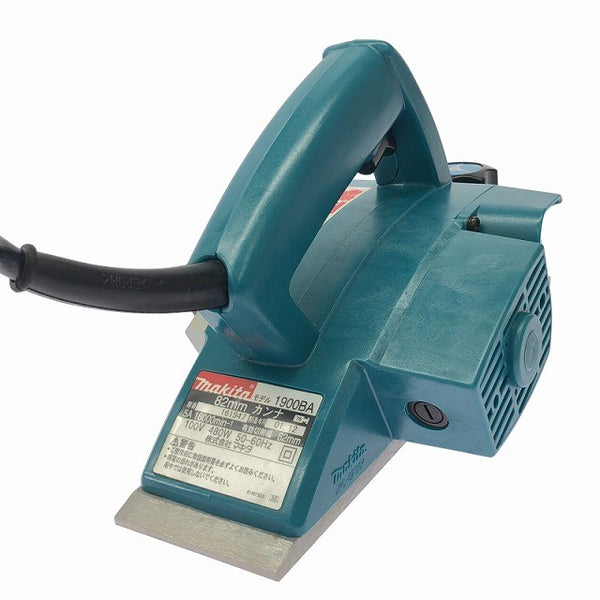 ☆比較的綺麗☆makita マキタ 100V 82mm カンナ 1900BA SP1 替刃付 電気カンナ 電動かんな DIY 木工 面取り 電動工具131740 - 4