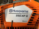 ☆美品☆Husqvarna ハスクバーナ エンジンチェンソー 550XP G MarkⅡバーの長さ20インチ/50cm  エンジン式 チェーンソー 造園 伐採130578 - 10