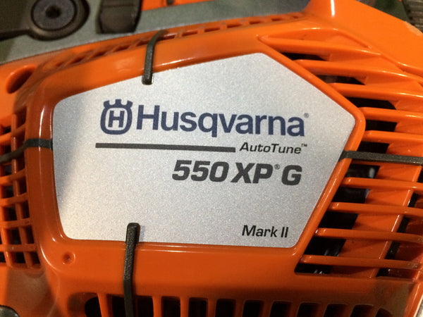☆美品☆Husqvarna ハスクバーナ エンジンチェンソー 550XP G MarkⅡバーの長さ20インチ/50cm  エンジン式 チェーンソー 造園 伐採130578 - 10