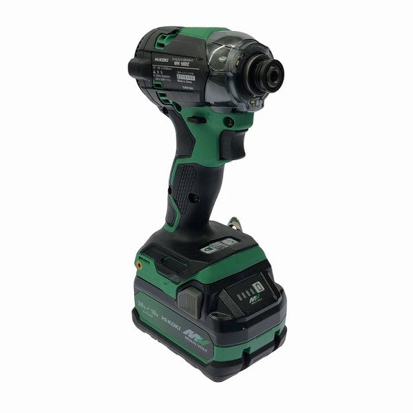 ☆未使用☆HiKOKI ハイコーキ コードレスインパクトドライバ WH18DC(2XPZ) 緑 バッテリー2個(BSL36A18X) 充電器 ケース付124995 - 5