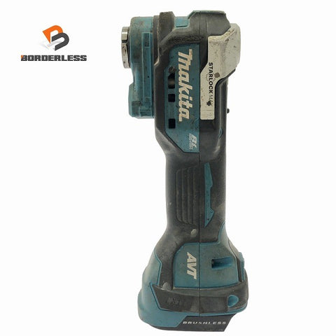 ☆中古品☆makita マキタ 18V 充電式マルチツール TM52D 本体のみ コードレス カットソー マルチパワーツール 切断 電動工具130800
