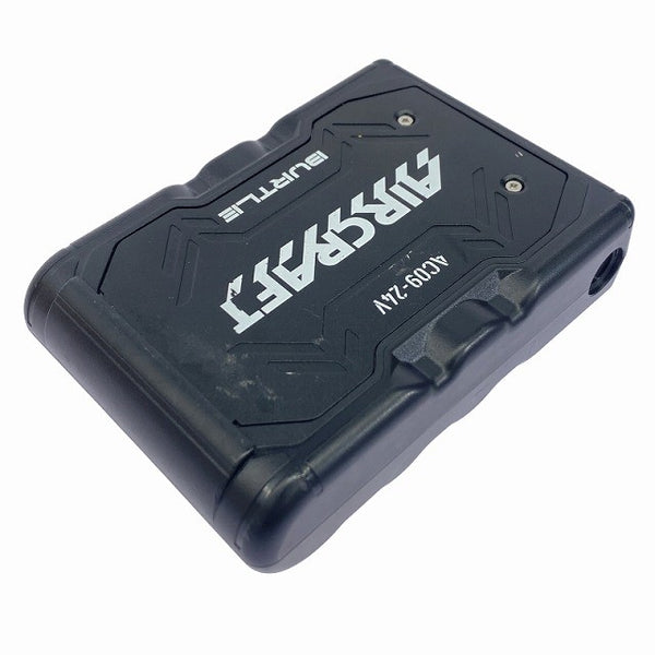 ☆比較的綺麗☆BURTLE バートル 24V エアークラフト リチウムイオンバッテリー AC09 黒/ブラック 本体+充電器 - 5