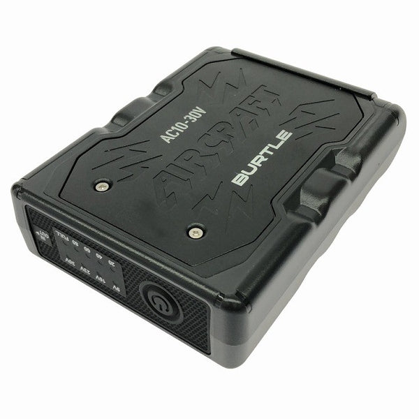 ☆中古品☆ BURTLE バートル 30V エアークラフト専用バッテリーファンセット AC10 AC10-1 黒/ブラック 充電ケーブル136993 - 6