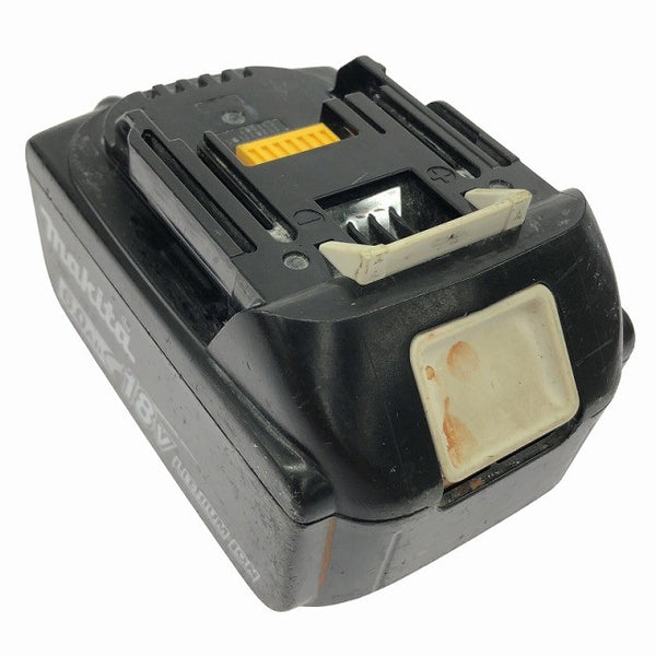 ☆中古品セット☆makita マキタ 18V 6.0Ah 純正 リチウムイオンバッテリー BL1860B 急速充電器 DC18RF リチウムイオン電池136595 - 3
