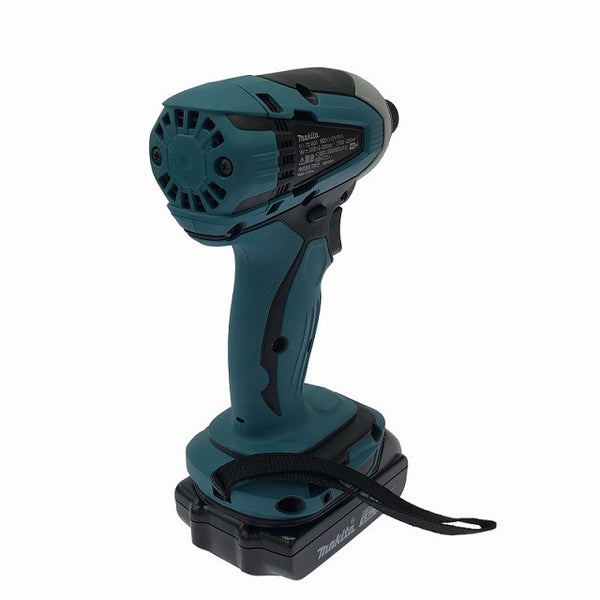 ☆未使用品☆makita マキタ 18V 充電式インパクトドライバー TD146DWHX 青 バッテリ2個(18V1.5Ah) 充電器 ケース付 コードレス119046 - 6