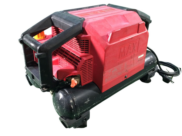 ☆中古品☆MAX マックス 常圧/高圧 エアコンプレッサー AK-HL1310E 赤/レッド 100V 11L AIモード Bluetooth エアーコンプレッサー118927 - 5