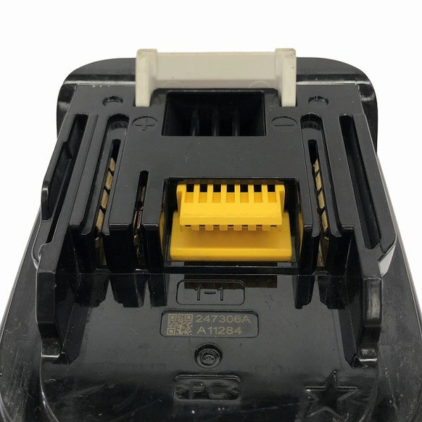 ☆中古品 充電回数14回☆makita マキタ 18V 6.0Ah 純正 リチウムイオンバッテリー BL1860B 残量表示付 雪マーク135743 - 8