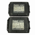 ☆中古品2点☆makita マキタ 18V 6.0Ah 純正 リチウムイオンバッテリー BL1860B 2個 残量表示付 急速充電対応 蓄電池 充電池137463 - 10