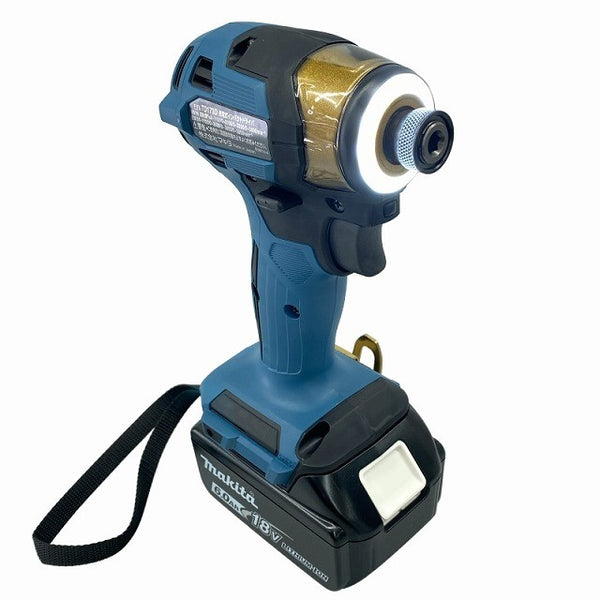 ☆未使用品☆makita マキタ 18V 充電式インパクトドライバー TD173DGXPB プレミアムブルー LXT20周年記念カラー フルセット122970 - 5