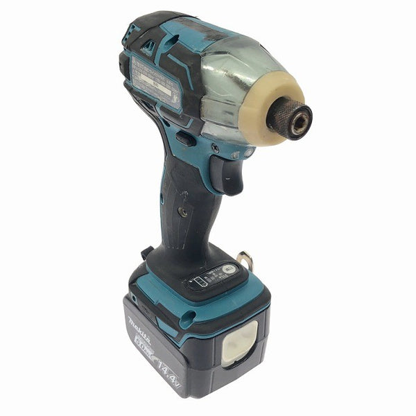 ☆中古品☆makita マキタ 14.4V 充電式ソフトインパクトドライバ TS131D バッテリ2個(14.4V 5.0Ah) 充電器 ケース付 おまけ付♪135533 - 5