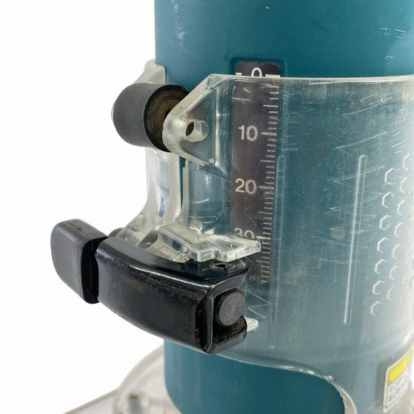☆中古品☆makita マキタ 100V  電子トリマー 3707FC チャック孔径6mm コード式 ルーター 木材加工 トリミング 穴あけ 面取り130188 - 6