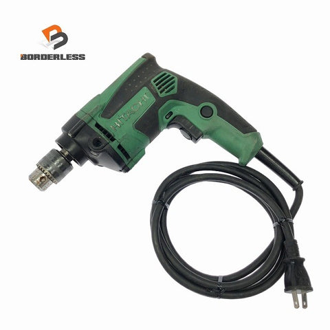 ☆中古品☆HITACHI 日立工機 100V 変速ドリル D10VH2 電動工具 穴あけ加工 木工 日曜大工125637
