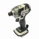 ☆中古品☆makita マキタ 14.4V 充電式インパクトドライバー TD137D 白 バッテリ1個(14.4V4.0Ah) 充電器付 DIY 締付け 電動工具126528 - 2