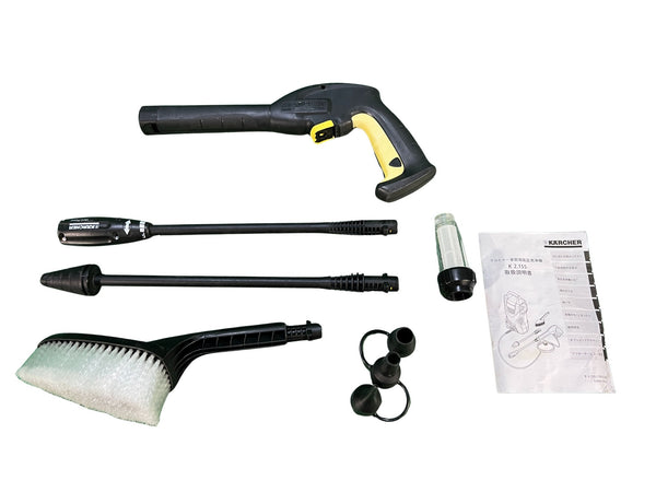 ☆中古品☆KARCHER ケルヒャー 100V 高圧洗浄機 K2.155 吐出ホース＋ガン＋ノズル付 コード式 洗車130602 - 10