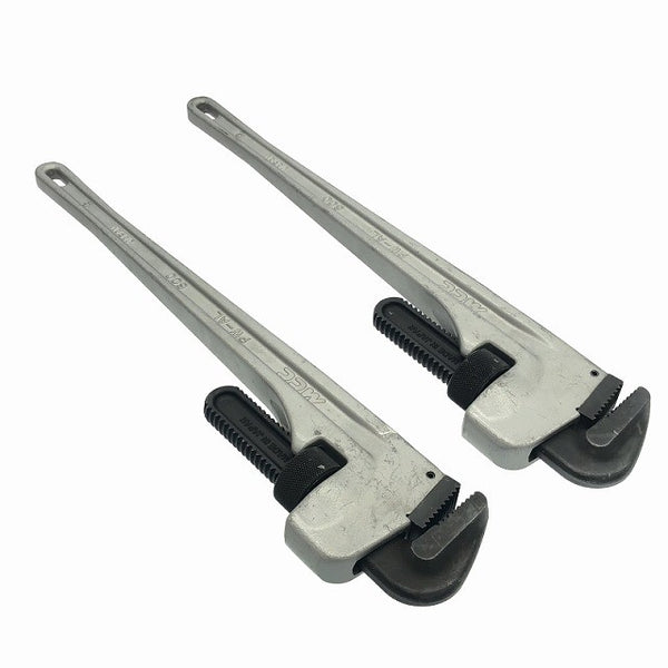 ☆比較的綺麗6本セット☆MCC 松坂鉄工所 アルミパイプレンチ PW-AL 350mm×2本 450mm×2 500mm×2 パイレン アルミ製116931 - 7