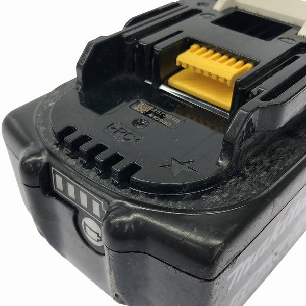 ☆比較的綺麗☆makita マキタ 18V 6.0Ah 純正リチウムイオンバッテリー BL1860B 残量表示付 急速充電対応 蓄電池 充電池 雪マーク 116490 - 9