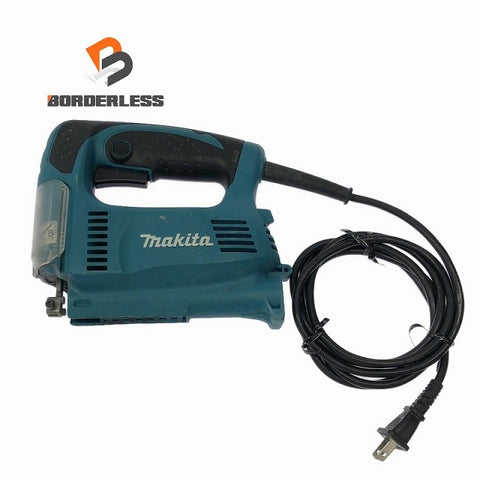 ☆中古品☆makita マキタ 100V ジグソー 4327 コード式 電気のこぎり 電動ノコギリ 木工用 切断機 DIY/日曜大工114445