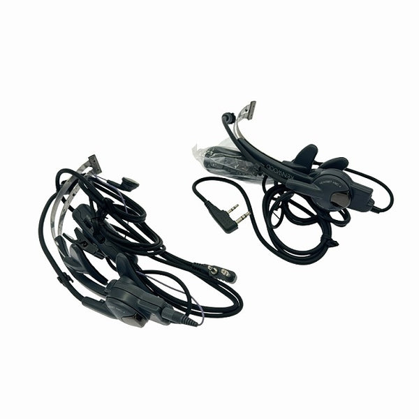 ☆極美品☆KENWOOD ケンウッド ヘッドセット HMC-4(G) 2点セット VOX/PTT/TOT対応 3キーリモコン対応 - 5