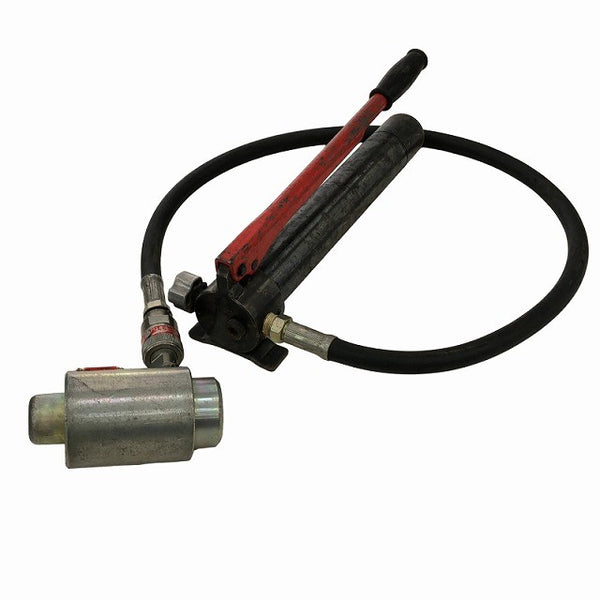 ☆中古品☆IZUMI イズミ 泉精器 油圧式パンチャー SH-10-1 油圧ポンプ パンチダイス7組 ケース付 手動式 ノックアウトパンチャー132965 - 5