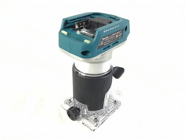 ☆未使用品☆makita マキタ 18V 充電式トリマー RT50DZ 青/ブルー 本体+付属品 切削 木材加工136354 - 4