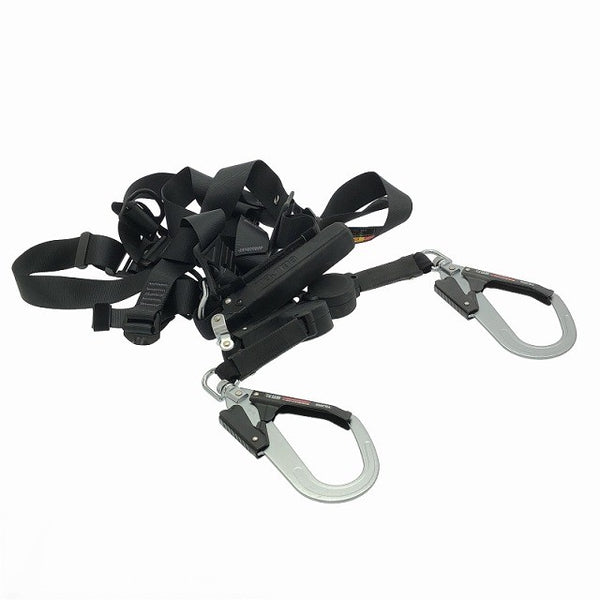 ☆比較的綺麗 コメント必読☆Tajima タジマ Mサイズ ランヤード一体型フルハーネス A1GSMER-WL2BK ハーネスGS M 黒 ER150113505 - 5