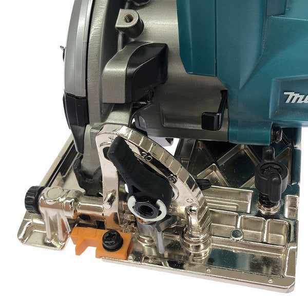 ☆中古品☆makita マキタ 40Vmax 125mm 充電式マルノコ HS005GRDX 青 バッテリ2個(2.5Ah) 充電器 ケース付 コードレス丸のこ131755 - 8