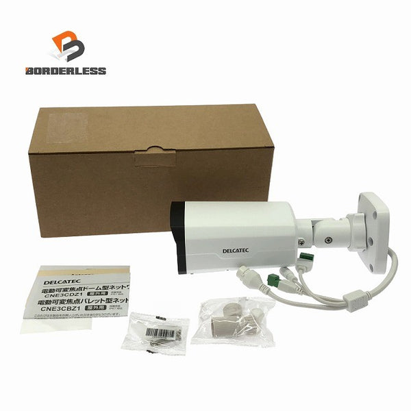 ☆未使用品☆DXアンテナ DELCATEC 電動可変焦点バレット型ネットワークカメラ CNE3CBZ1 防犯 監視 セキュリティー128603 - 1