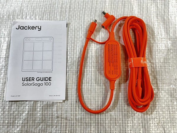 ☆未使用品☆Jackery ジャクリ solarSaga100 ソーラーパネル JS-100F 折り畳み式 - 9