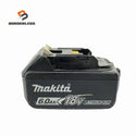 ☆中古品※22回☆makita マキタ 18V 6.0Ah 純正 リチウムイオンバッテリー BL1860B 雪マーク 急速充電対応 残量表示付 蓄電池128920 - 1