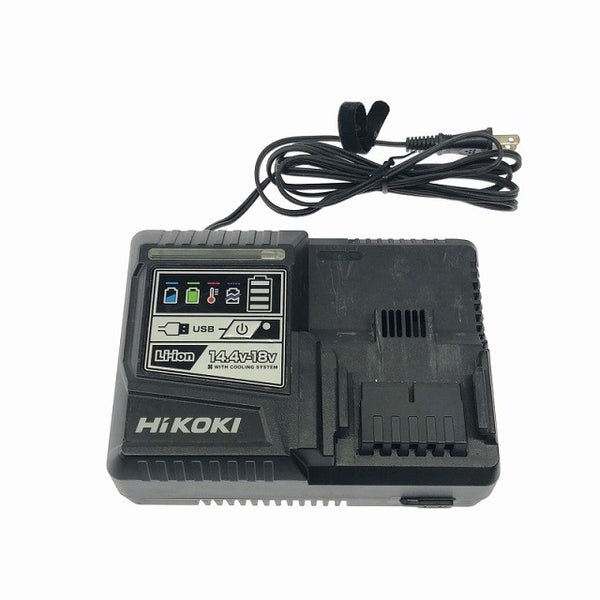 ☆中古品☆ HIKOKI ハイコーキ 36V 充電式インパクトドライバ WH36DA イエロー 本体+充電器+ケース 116851116851 - 10