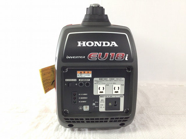 ☆未使用品☆HONDA ホンダ 正弦波インバーター発電機 EU18i 赤/レッド 1.8kVA 単相100V 18.0A ガソリンエンジン 防災 - 8