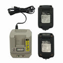☆中古セット☆NAFCO ナフコ 14.4V 充電式インパクトドライバー ID-14.4LiNA ポリッシャー EP-14.4LiNA バッテリ2個(1.5Ah) 充電器 - 10
