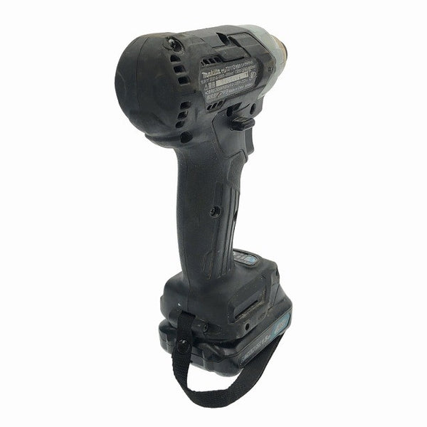 ☆比較的綺麗☆ makita マキタ 10.8V 充電式インパクトドライバ TD111D 黒/ブラック バッテリー2個 充電器 ケース付き コードレス116762 - 6