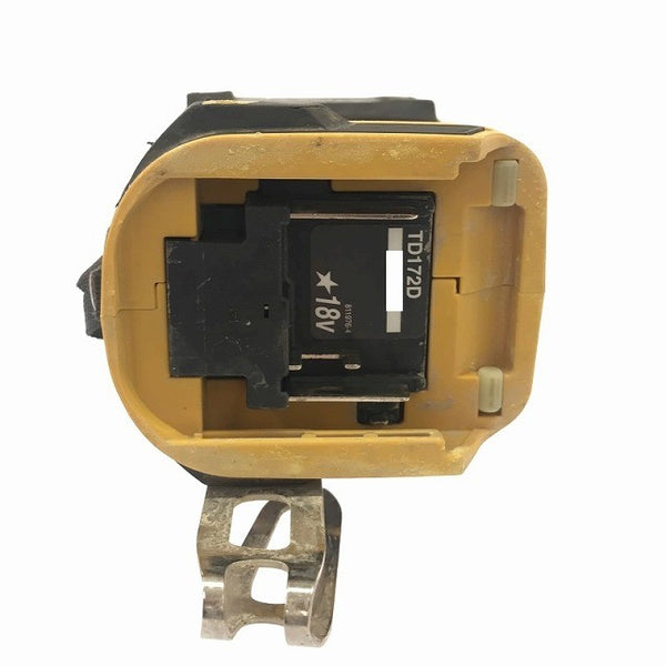 ☆中古品☆ makita マキタ 18V 充電式インパクトドライバー TD172D 黄色/イエロー 本体+バッテリー1個(6.0Ah)120406 - 8